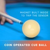 image:imageGSE Games amp Sports Expert 214 Regulation Size Magnetic Pool Cue Ball Standard Billiard CoinOperated Cue Ball for Coin Operated Billiard Pool Tables 1Pack16PackBox of 16 Magnetic Cue Ball