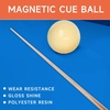 image:imageGSE Games amp Sports Expert 214 Regulation Size Magnetic Pool Cue Ball Standard Billiard CoinOperated Cue Ball for Coin Operated Billiard Pool Tables 1Pack16Pack1Pcs Magnetic Cue Ball