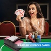 image:imageGSE Games amp Sports Expert 2Deck ACDCPower amp BatteryOperated Casino Automatic Card Shuffler for Playing Card Blackjack Texas Hold em UNO Poker Home Card Games