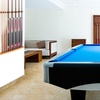 image:imageGSE Games amp Sports Expert 2Piece 6812 Billiard Pool Cue Rack Wall Mounted Holders Billiard Cue Sticks Wall Rack Set12 Cue  Oak