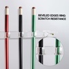 image:imageGSE Games amp Sports Expert 2Piece 6812 Billiard Pool Cue Rack Wall Mounted Holders Billiard Cue Sticks Wall Rack Set6 Cue  Acrylic