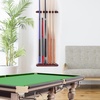 image:imageGSE Games amp Sports Expert 2Piece 6812 Billiard Pool Cue Rack Wall Mounted Holders Billiard Cue Sticks Wall Rack Set6 Cue  Mahogany
