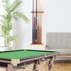 image:imageGSE Games amp Sports Expert 2Piece 6812 Billiard Pool Cue Rack Wall Mounted Holders Billiard Cue Sticks Wall Rack Set6 Cue  Oak