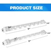 image:imageGSE Games amp Sports Expert 2Piece 6812 Billiard Pool Cue Rack Wall Mounted Holders Billiard Cue Sticks Wall Rack Set8 Cue  Acrylic