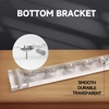 image:imageGSE Games amp Sports Expert 2Piece 6812 Billiard Pool Cue Rack Wall Mounted Holders Billiard Cue Sticks Wall Rack Set8 Cue  Acrylic