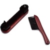 image:imageGSE Games amp Sports Expert 2Piece Solid Wood Billiard Pool Table Brush and Rail Brush Set Billiards Pool Table Cleaning ToolsMahogany