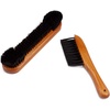 image:imageGSE Games amp Sports Expert 2Piece Solid Wood Billiard Pool Table Brush and Rail Brush Set Billiards Pool Table Cleaning ToolsOak