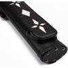 image:imageGSE Games amp Sports Expert 2x2 Deluxe Hard Billiard Pool Cue Stick Carrying Case Billiard Cue Case Billiards Accessories Several Colors AvailableDeluxe Oval  BlackWhite Star