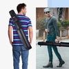 image:imageGSE Games amp Sports Expert 2x2 Deluxe Hard Billiard Pool Cue Stick Carrying Case Billiard Cue Case Billiards Accessories Several Colors AvailableOval  Black