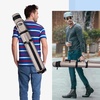 image:imageGSE Games amp Sports Expert 2x2 Deluxe Hard Billiard Pool Cue Stick Carrying Case Billiard Cue Case Billiards Accessories Several Colors AvailableOval  Dark Grey