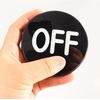 image:imageGSE Games amp Sports Expert 3 Acrylic Craps ONOff Poker Button Casino Grade Craps Button for Casino Poker Nights Family Parties Craps Games1Pack