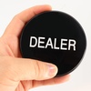 image:imageGSE Games amp Sports Expert 3 Acrylic Dealer Button Casino Grade Poker Button for Gambling Card Games Texas Holdem Poker Nights Tournaments2Pack