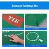 image:imageGSE Games amp Sports Expert 36 x 72 Casino Layout Felt Professional Casino Tabletop Mat for Parties Casino Poker Game NightBaccarat