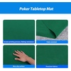 image:imageGSE Games amp Sports Expert 36 x 72 Casino Layout Felt Professional Casino Tabletop Mat for Parties Casino Poker Game NightBlank Felt