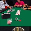 image:imageGSE Games amp Sports Expert 36 x 72 Casino Layout Felt Professional Casino Tabletop Mat for Parties Casino Poker Game NightBlank Felt