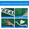 image:imageGSE Games amp Sports Expert 36 x 72 DoubleSided Casino Layout Felt Las Vegas Style Tabletop Mat for Parties Home Entertainment Poker Game NightBlackjackTexas Holdem Poker