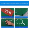 image:imageGSE Games amp Sports Expert 36 x 72 DoubleSided Casino Layout Felt Las Vegas Style Tabletop Mat for Parties Home Entertainment Poker Game NightBlackjackBaccarat