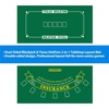 image:imageGSE Games amp Sports Expert 36 x 72 DoubleSided Casino Layout Felt Las Vegas Style Tabletop Mat for Parties Home Entertainment Poker Game NightBlackjackTexas Holdem Poker
