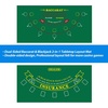 image:imageGSE Games amp Sports Expert 36 x 72 DoubleSided Casino Layout Felt Las Vegas Style Tabletop Mat for Parties Home Entertainment Poker Game NightBlackjackBaccarat