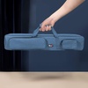 image:imageGSE Games amp Sports Expert 3x4 Soft Pool Cue Case Billiard Pool Cue Stick Carrying Bag  Holds 3 Butts and 4 Shafts Several Colors AvailableBlue