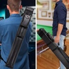 image:imageGSE Games amp Sports Expert 3x6 Hard Pool Cue Case Billiard Stick Carrying Bag for 3 Sticks Holds 3 Butts and 6 Shafts Several Colors AvailableBlack