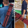 image:imageGSE Games amp Sports Expert 3x6 Hard Pool Cue Case Billiard Stick Carrying Bag for 3 Sticks Holds 3 Butts and 6 Shafts Several Colors AvailableBurgundy