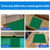 image:imageGSE Games amp Sports Expert 40 x 40 Poker Card Playing Tabletop Felt Casino Playing Card Poker Layout Mat for Table Top