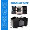 image:imageGSE Games amp Sports Expert 6Deck Automatic Card Shuffler BatteryOperated Shuffler Machines for Playing Cards Blackjack Texas Holdem Canasta UNO Rummy Bridge4deck