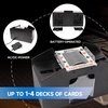 image:imageGSE Games amp Sports Expert 6Deck Automatic Card Shuffler BatteryOperated Shuffler Machines for Playing Cards Blackjack Texas Holdem Canasta UNO Rummy Bridge4deck