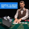 image:imageGSE Games amp Sports Expert 6Deck Automatic Card Shuffler BatteryOperated Shuffler Machines for Playing Cards Blackjack Texas Holdem Canasta UNO Rummy Bridge6deck