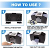 image:imageGSE Games amp Sports Expert 6Deck Automatic Card Shuffler BatteryOperated Shuffler Machines for Playing Cards Blackjack Texas Holdem Canasta UNO Rummy Bridge4deck