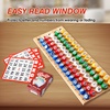 image:imageGSE Games amp Sports Expert 78Inch Bingo Balls MultiColor Replacement Bingo Game Balls with Easy Read Window for Parties Prize RafflesMulticolor Balls