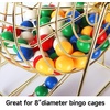 image:imageGSE Games amp Sports Expert 78Inch Bingo Balls MultiColor Replacement Bingo Game Balls with Easy Read Window for Parties Prize RafflesMulticolor Balls