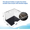 image:imageGSE Games amp Sports Expert Acrylic Discard Trays Casino Grade Discard Holder Trays for Blackjack Bridge Playing Cards Holds 6 Decks of Cards2  Deck