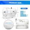 image:imageGSE Games amp Sports Expert Acrylic Raffle Drum Professional Raffle Spinning Cage for Tickets Balls Holds 5000 Tickets Small Medium Large AvailableLarge  Holds 10 000 Tickets