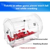 image:imageGSE Games amp Sports Expert Acrylic Raffle Drum Professional Raffle Spinning Cage for Tickets Balls Holds 5000 Tickets Small Medium Large AvailableLarge  Holds 10 000 Tickets