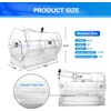image:imageGSE Games amp Sports Expert Acrylic Raffle Drum Professional Raffle Spinning Cage for Tickets Balls Holds 5000 Tickets Small Medium Large AvailableMedium  Holds 5 000 Tickets