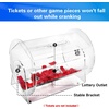 image:imageGSE Games amp Sports Expert Acrylic Raffle Drum Professional Raffle Spinning Cage for Tickets Balls Holds 5000 Tickets Small Medium Large AvailableSmall  Holds 2 000 Tickets