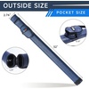 image:imageGSE Games amp Sports Expert Billiard Cue Cases 1x1 Deluxe Hard Billiard Pool Cue Stick Carrying Case Pool Billiards Accessories Several Colors AvailableBlue