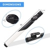 image:imageGSE Games amp Sports Expert Billiard Cue Cases 1x1 Deluxe Hard Billiard Pool Cue Stick Carrying Case Pool Billiards Accessories Several Colors AvailableDeluxe  BlackWhite