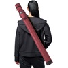 image:imageGSE Games amp Sports Expert Billiard Cue Cases 1x1 Deluxe Hard Billiard Pool Cue Stick Carrying Case Pool Billiards Accessories Several Colors AvailableBurgundy
