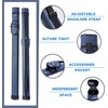image:imageGSE Games amp Sports Expert Billiard Cue Cases 1x1 Deluxe Hard Billiard Pool Cue Stick Carrying Case Pool Billiards Accessories Several Colors AvailableBlue
