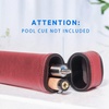 image:imageGSE Games amp Sports Expert Billiard Cue Cases 1x1 Deluxe Hard Billiard Pool Cue Stick Carrying Case Pool Billiards Accessories Several Colors AvailableBurgundy