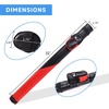 image:imageGSE Games amp Sports Expert Billiard Cue Cases 1x1 Deluxe Hard Billiard Pool Cue Stick Carrying Case Pool Billiards Accessories Several Colors AvailableDeluxe  BlackRed