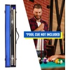 image:imageGSE Games amp Sports Expert Billiard Pool Cue Stick Hard Box for 2Piece Pool Cue Stick Billiard Carrying Case Holds 1 Butt and 1 ShaftBlue