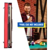 image:imageGSE Games amp Sports Expert Billiard Pool Cue Stick Hard Box for 2Piece Pool Cue Stick Billiard Carrying Case Holds 1 Butt and 1 ShaftRed