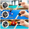 image:imageGSE Games amp Sports Expert Billiard Pool Cue Tip Tool Stick ScufferShaperAeratorJoint Protector Tool Billiard AccessoriesBlack 5in1 Cube Tool