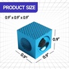 image:imageGSE Games amp Sports Expert Billiard Pool Cue Tip Tool Stick ScufferShaperAeratorJoint Protector Tool Billiard AccessoriesBlue 5in1 Cube Tool