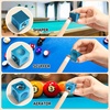 image:imageGSE Games amp Sports Expert Billiard Pool Cue Tip Tool Stick ScufferShaperAeratorJoint Protector Tool Billiard AccessoriesBlue 5in1 Cube Tool