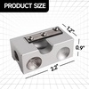 image:imageGSE Games amp Sports Expert Billiard Pool Cue Tip Tool Stick ScufferShaperAeratorJoint Protector Tool Billiard AccessoriesSilver 8in1 Tool